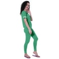 thumbnail image 6 of Moomaya Womens Plain Nightwear Set w/ Pyjama Cotton Sleepwear 2 Pcs Nightdresses-FKY, 6 of 8