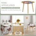 thumbnail image 3 of Slumberkins-theme Fitted Round Tablecloths Elastic Edged Table Covers Waterproof Table Cloth for Kitchen Holiday Party Tables Decor 120cm, 3 of 6