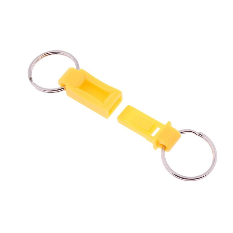 Break-Away Quick-Release Key-Ring - Yellow - Defense Warehouse