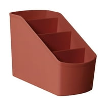 Grrvtrz Small Multifunctional Organizer Desk Caddy Home Office Accessory Tray Art Supply Holders Pen Pencil Brush Compartment Bathroom Countertop Storage,Storage And Organization,Office Storage