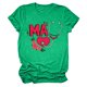 thumbnail image 4 of Camisetas con estampado de letras y cuello redondo de verano para mujer, blusas femeninas cómodas y elegantes, Tops OAVQHLG3B Store  lin121212, 4 of 5
