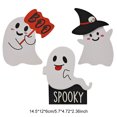 thumbnail image 4 of 3 Piezas Fantasma Lindo Halloween Adorno Mesa Creativo para Fiesta (B), 4 of 4