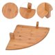 thumbnail image 5 of Estante De Esquina De Madera De Bambú, Fácil De Montar, Estante De Esquina De Estilo Moderno, Multiusos Para Baño, 5 of 8
