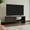 Dark Walnut, variant on Navia 47" Wide Modern TV Stand with One-Door Cabinet and Open Shelf, Media Console