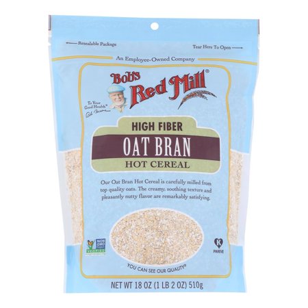 Bob's Red Mill - Oat Bran Hot Cereal - Case of 4-18 oz.