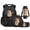 Math Capybara, variant on Yspwyqan Math Capybara 4Pcs Backpack Set with Lunch Box Pencil Case Water Bottle, Multi-Pocket Lightweight Kids Backpack Set Fits 15.6 Laptop for Elementary Middle School