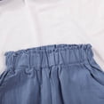 thumbnail image 6 of vigerkar Toddler Girl Outfits Ruffled Camisole and Elastic Pants Set 3-7 T (Blue, 4-5 Years), 6 of 8