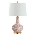 thumbnail image 2 of Safavieh Leia 25.5 in. Floral Ceramic Table Lamp, Red, 2 of 4