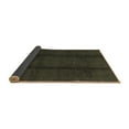 thumbnail image 2 of Ahgly Company Indoor Square Abstract Brown Modern Area Rugs, 7' Square, 2 of 4