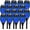 Blue, variant on Solar Lights Outdoor, Upgraded 10 Pack Solar Torch Lights Outdoor Flickering Flame for Garden Decor, Waterproof Outdoor Lights Solar Powered,  Torches for Outside Yard Patio Pathway Decor