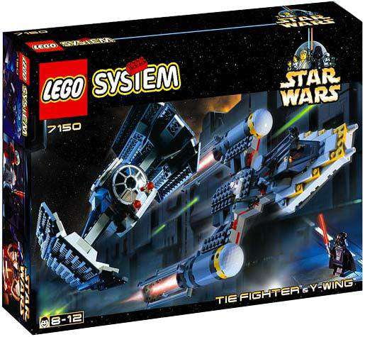 Pre-Owned Star Wars A New Hope TIE Fighter & Y-Wing Set LEGO 7150 [Damaged Package]