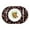 Christmas Candy, variant on Uorisanigo Xmas Tree Oval Placemats for Dining Table PU Leather Placemat for Party Heat Resistant Place Mats Set of 4 for Kitchen Restaurant Table Christmas Decor