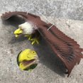 thumbnail image 4 of Simulated Eagle Figurine Squeeze to Make Sound Eagle Model Realistic Eagle Action Figure for Decorating, 4 of 4