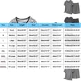 thumbnail image 3 of Haivin Women's Modal Sportswear Set, Short Sleeve Round Neck Top and Comfortable Shorts with Elastic Waist, Soft Athletic Outfit for Sports and Daily Wear, 3 of 5