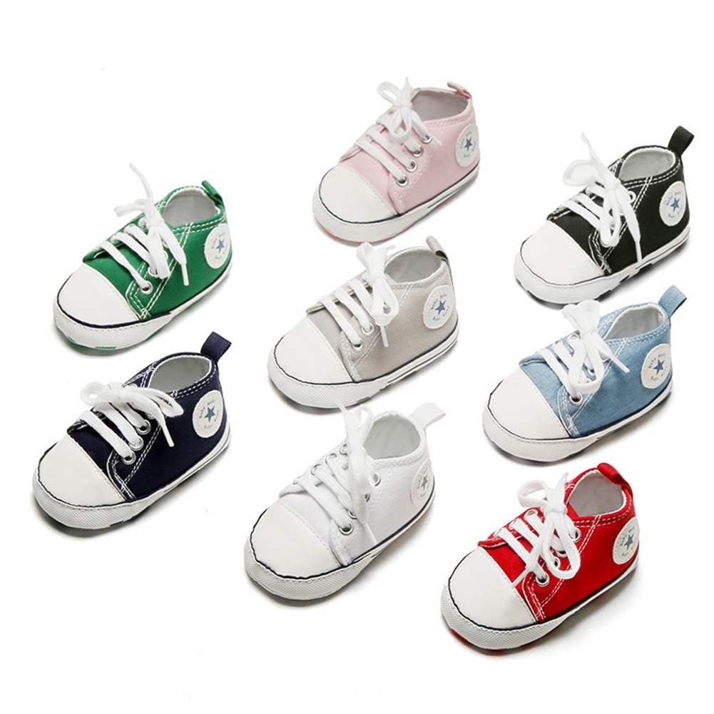 Toddler Baby Canvas Shoes Casual Sports Sneakers Kids Children Soft
