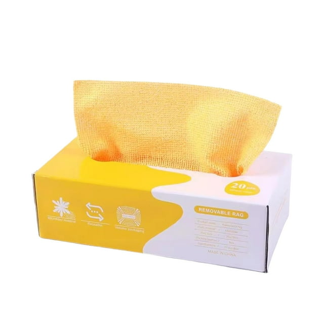 Microfiber Cleaning Towels | Lint Free| Reusable Cleaning Rags for Home |Kitchen Car | Absorbent Washable | Streak Free Towels for Dishes Glass Counters (20 Pack)