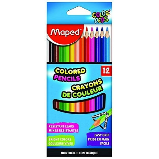 Package map coloring pencils