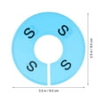 thumbnail image 3 of Shisuyan 60pcs Clothes Size Dividers Round Clothing Rack Dividers Commercial Clothing Racks Dividers, 3 of 8