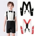 thumbnail image 2 of Vintage Styles Suspenders Toddlers Elastics Polyester Suspenders Daily Wear with Flexible Waistband Attachments, 2 of 10