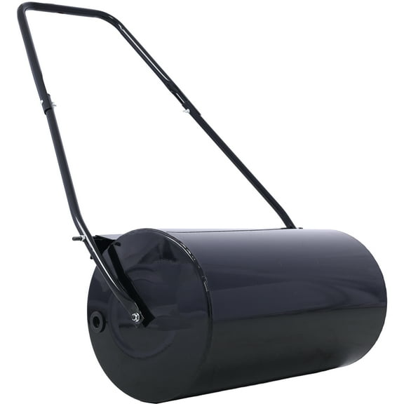 LiviNest Adjustable Weight Lawn Roller: 13-Gallon Water/Sand Filled Sod Roller - Push/Tow Behind Steel Yard Roller for Garden Backyard Leveling