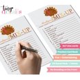 thumbnail image 5 of Thanksgiving Word Scramble Game Cards (25 Pack) Turkey Dinner Party Games Adults Kids Family Friendsgiving - Unscramble Activity Fall Festival Events – Printed 5x7 Set - Paper Clever Party, 5 of 6