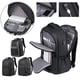 thumbnail image 1 of Xihbxyly Mochila de Negocios, Poliéster Impermeable, Puerto de Carga Usb, Bolsillo con Cremallera Antirrobo, Diseño Multifuncional, Compartimentos para Portátil y Zapatos, Ideal para Viajes y Escuela, 1 of 1