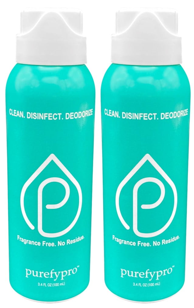 Purefypro Disinfectant Airesol Spray (100ml, 2 Pack) Eliminate 99.9999 Virus and Germs. No