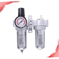 thumbnail image 3 of PAMINGONO Air Compressor Drain SFC400 Water Separator for Air Compressor Aluminum Alloy 1 Set, 3 of 8
