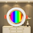 thumbnail image 6 of Gold Ring RGB CW Wifi Smart LED Light Phone APP Control Ceiling Mount Lamp 7W AC85-265V, 6 of 7