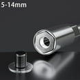 thumbnail image 2 of Screwdriver Socket Wrench Hex Screwdriver Hexagonal Nut Key Extend Driver 5-14mm, 2 of 10