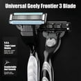 thumbnail image 4 of Gillette Mach3 Razor Blades - 20 Pack Refill Cartridges with Lubrastrip | Official Replacement Blades, 4 of 5