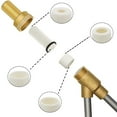 thumbnail image 3 of Pressure Washer Sandblasting Kit - 5000 PSI Wet Abrasive Sandblaster Attachment with 3 Ceramic Nozzles, 1/4" Quick Disconnect, for Rust, Paint, and Graffiti Removal, 3 of 7
