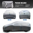 thumbnail image 4 of EJAEE Inflatable Airtight Hail Car Cover with Air Pump 106"–172" – Waterproof, UV-Resistant, Heavy Duty Full Protection Fits Sedans & SUVs, 4 of 6