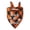 A002- Saffron, variant on Dog Halloween Bandana | Festive Halloween Dog Bandana with Bat Decorations for Halloween | Fun Holiday Apparel Accessory for Small to Medium Dogs | Great Halloween Outfit Gift,
