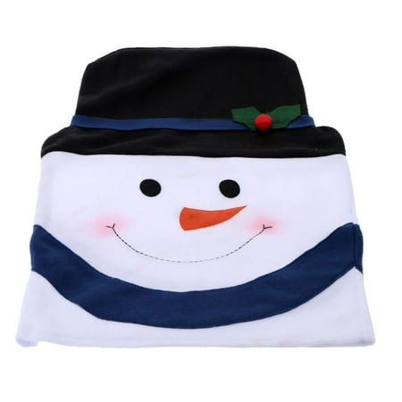 Christmas Snowman Kitchen Chair Covers Family Chair Covers - Walmart