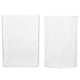 thumbnail image 1 of 2 soportes para brochas de maquillaje, contenedor de papelería, organizador de brochas de maquillaje, vaso transparente para brochas., 1 of 6