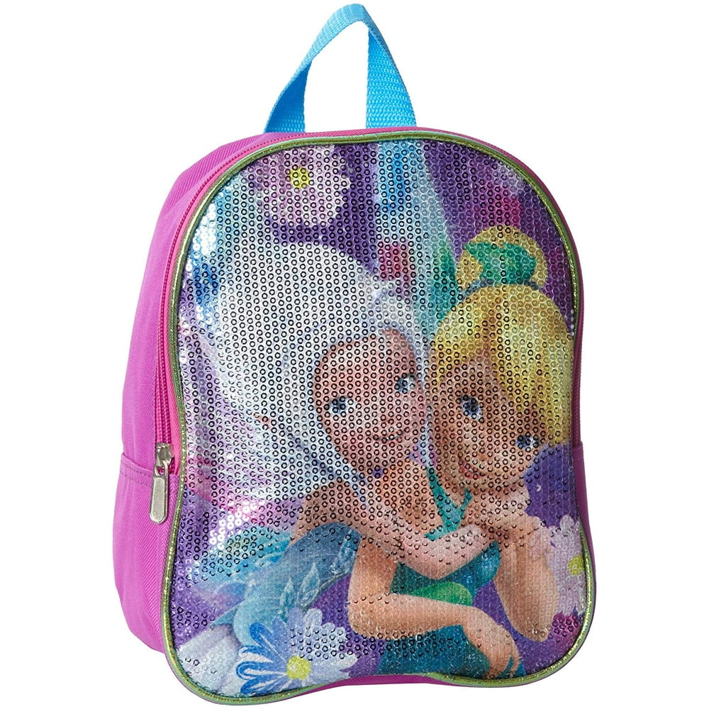 Disney Disney Little Girls' Fairies Sequin Mini Backpack Walmart