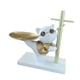 thumbnail image 4 of Bandeja de almacenamiento de estatua de gato de buena , adorno de escritorio con estante de exhibición para baño, mueble de TV, 4 of 9