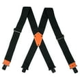 thumbnail image 3 of MELOTOUGH Heavy Duty Clip Suspenders for Men Men s Adjustable X Back Mens Suspenders Straps with Clips Black, 3 of 8