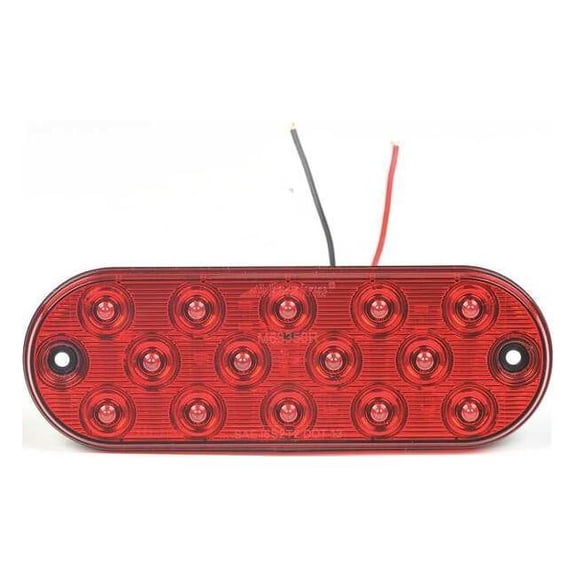 Maxxima Stop/Tail/Turn,Oval,Red M63350R