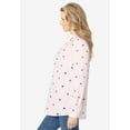 thumbnail image 3 of Woman Within Plus Size Perfect Long Sleeve Shirt, 3 of 5