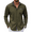 Army Green, variant on Men's Long Sleeve Casual Dress Shirt Button Down Plaid Collar Shirts