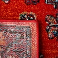 thumbnail image 6 of SAFAVIEH Vintage Hamadan Leone Oriental Area Rug, Red/Black, 8' x 10', 6 of 8