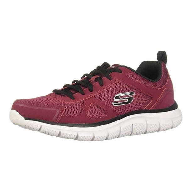 Tenis Skechers Caballero 52631bubk Memory Foam rojo 26.5 Skechers 52631BUBK
