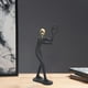 thumbnail image 5 of deportiva de resina, escultura de hombre deportivo, estatua de para y , colección de decoración inconfundible, adornos Bádminton BLESIY Figurilla abstracta, 5 of 8