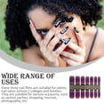 thumbnail image 3 of Nail Sticker Self-adhesive Style Not Susceptible to Allergies Waterproof Bendable Removable Paster Full Coverage Manicure Tips C1051, 3 of 7