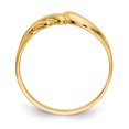thumbnail image 2 of Bague Dôme en Or Jaune 14k, 2 of 9