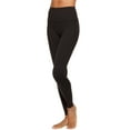 thumbnail image 3 of Felina | Velvety Super Soft High-Waisted Legging 2-Pack | Yoga Pants | Workout Clothes for Women (Black Twilight Mauve, Medium), 3 of 7