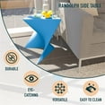 thumbnail image 6 of Pemberly Row Contemporary Triangle End Table in Blue Set of 2, 6 of 9