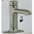 thumbnail image 6 of KOHLER Rubicon Battery Powered Touchless Single Hole Bathroom Faucet in Vibrant Brushed Nickel, 6 of 8